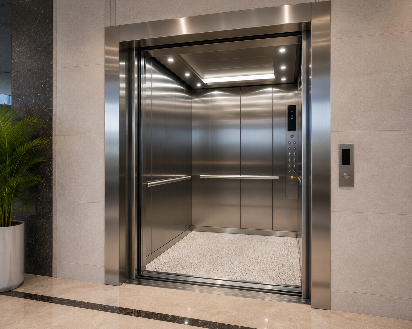 13 Person Passenger Elevator (884 KG)