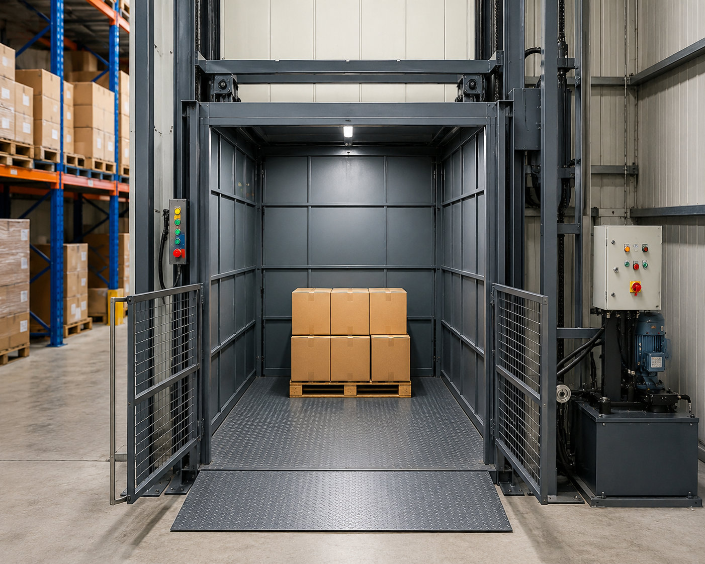 Warehouse Goods Elevator